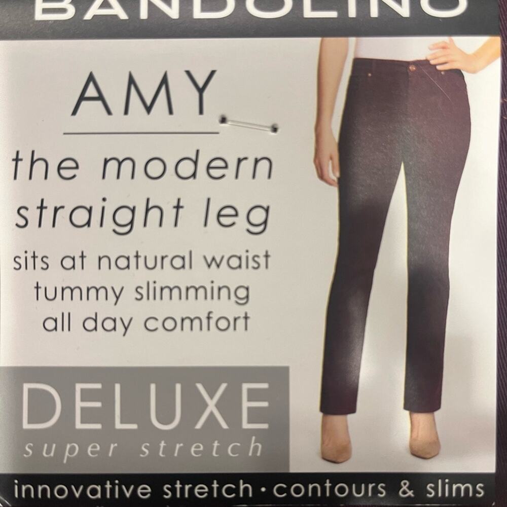 Bandolino Amy Straight Leg pant - Picture 3 of 3